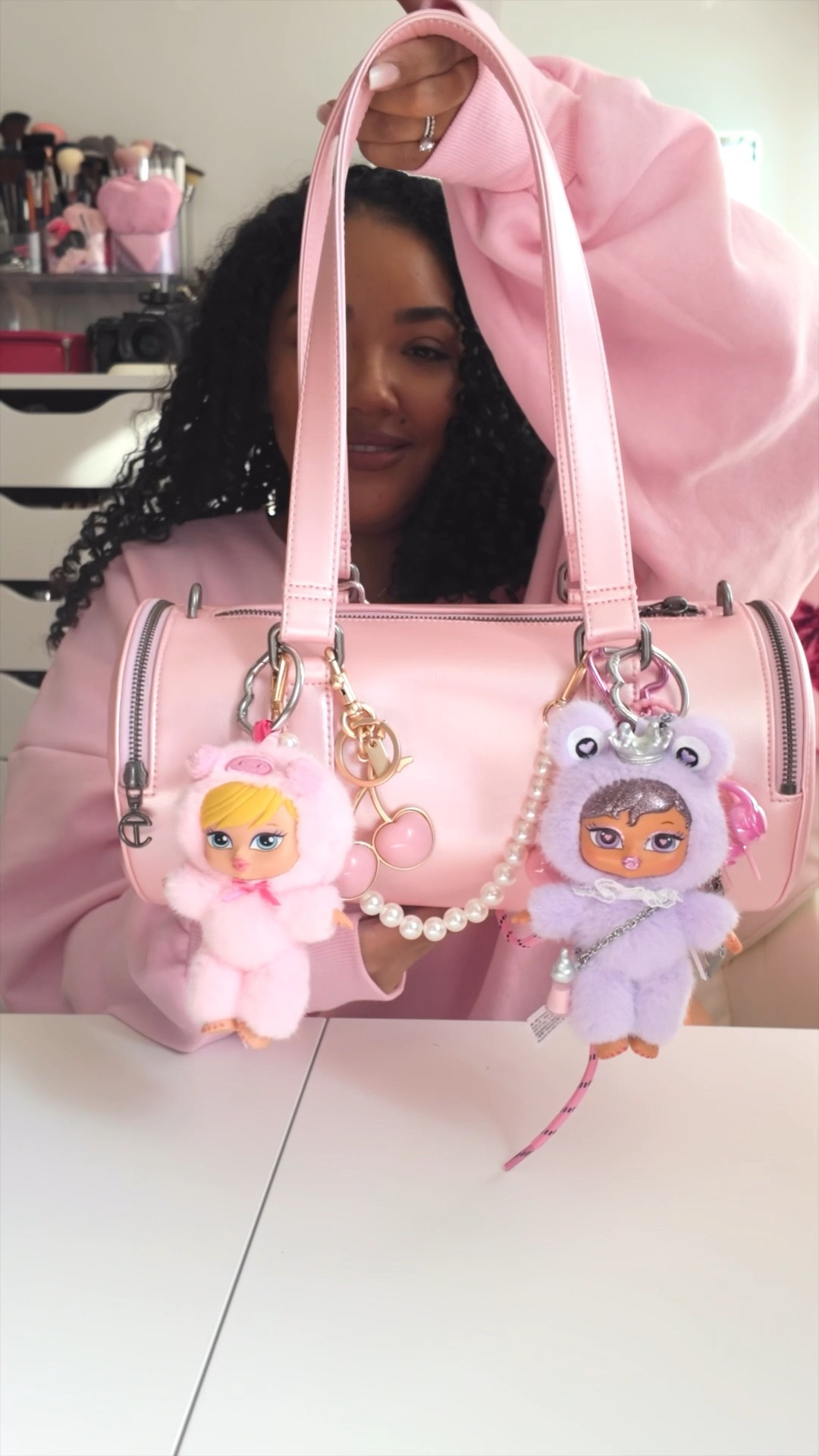 Spicing up my Telfar Duffle bag with cute bag charms | accessories 

#LTKootd #LTKspringtrends #LTKPlusSize