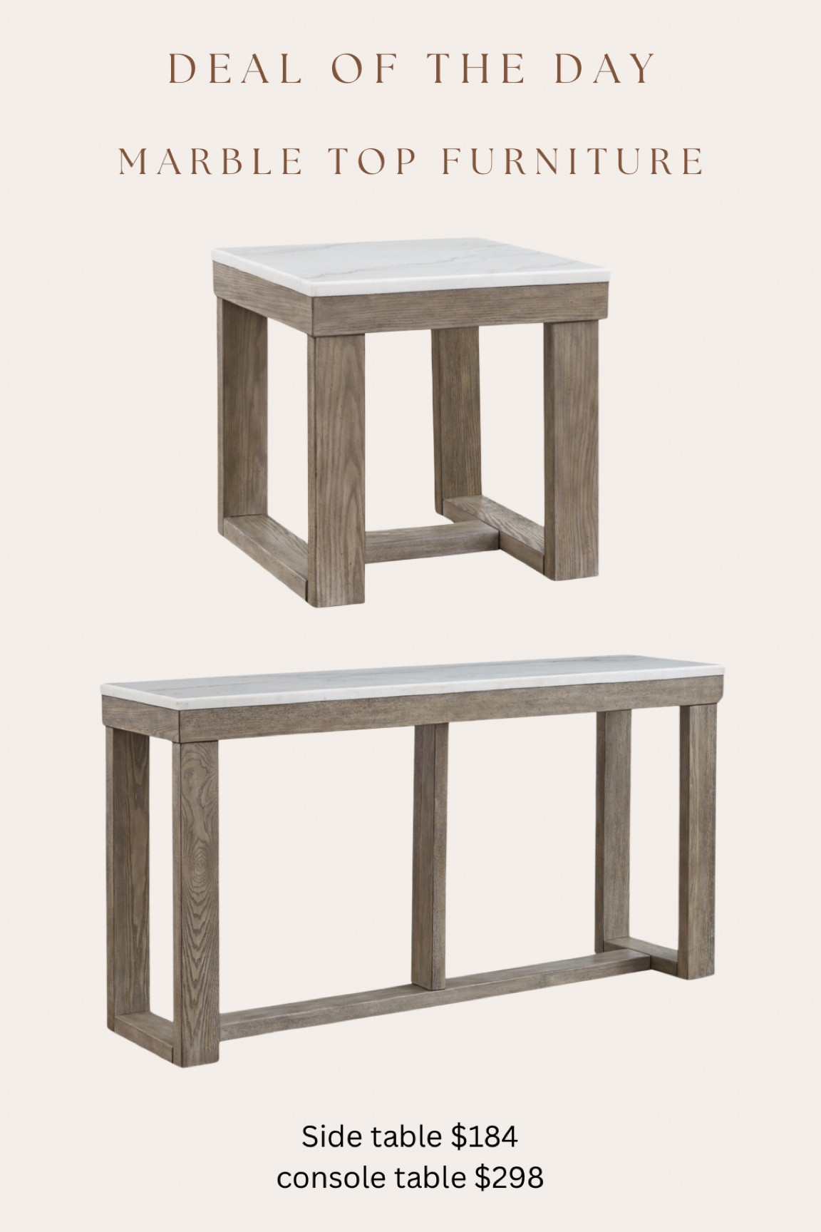 New Ashley furniture marble top collection! Such great prices & reviews are already great! 

#LTKSpringSale #LTKsalealert #LTKhome