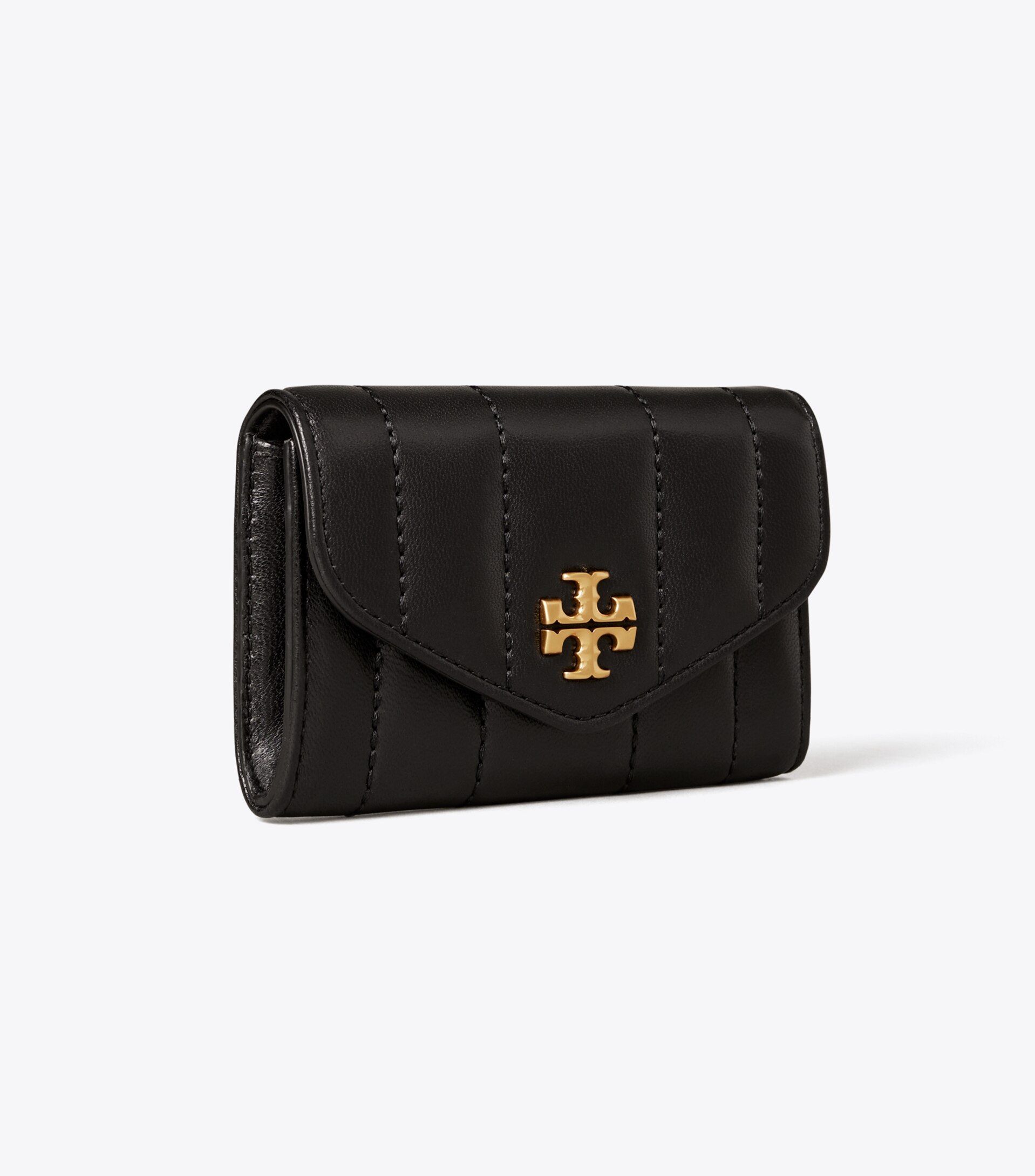 Kira Quilted Flap Card Case: Women's Designer Card Cases | Tory Burch | Tory Burch (US)