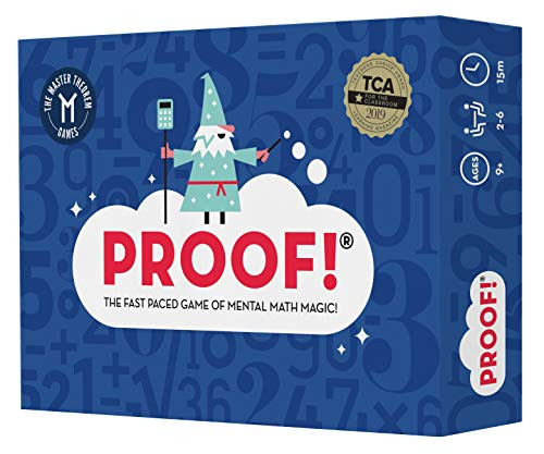 Proof! Math Game - The Fast Paced Game of Mental Math Magic - Teachers’ Choice Award Winning Educati | Amazon (US)