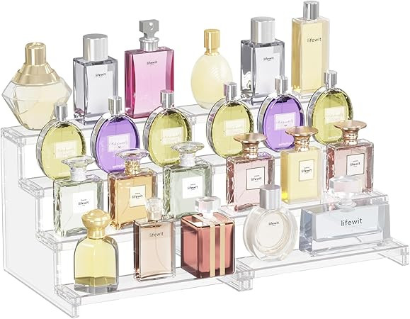 Lifewit Perfume Organizer, Bedroom Decor, Cologne Cupcake Stand, Tool-Free Assembly, Makeup Displ... | Amazon (US)