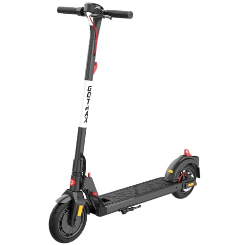 Gotrax APEX MAX Electric Scooter, 8.5" Solid Tires, Max 18 Mile and 18Mph 350W Motor with Rear Single Shock, Bright Headlight and Taillight and Cruise Control, Foldable Escooter for Adult | Amazon (US)