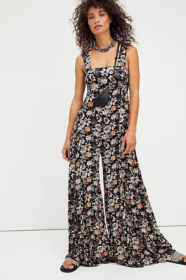 Aloha One Piece by FP One at Free People, Black Floral Combo, S | Free People (Global - UK&FR Excluded)