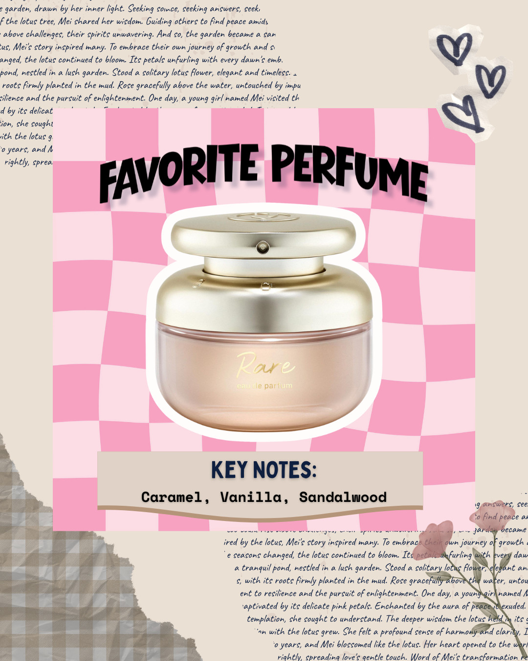 Rare Beauty Perfume is my absolute favorite scent I own! It has notes of caramel, vanilla, and sandalwood. 



 

#LTKgrwm #LTKootd #LTKselfcare