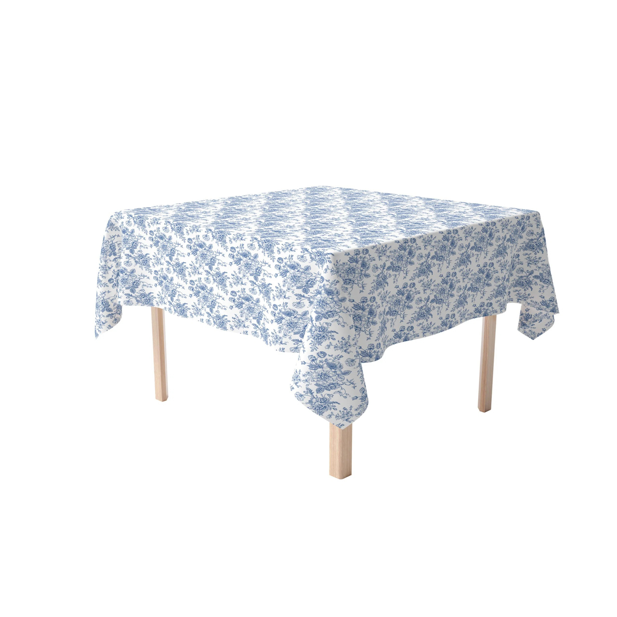 East Urban Home Square Floral Cotton Twill Tablecloth | Wayfair | Wayfair North America