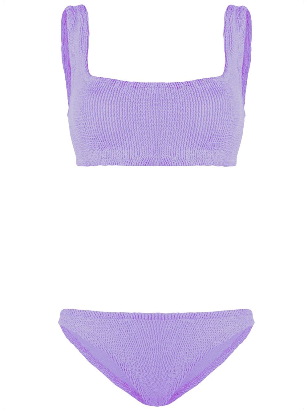 Xandra crinkled bikini set | Farfetch Global