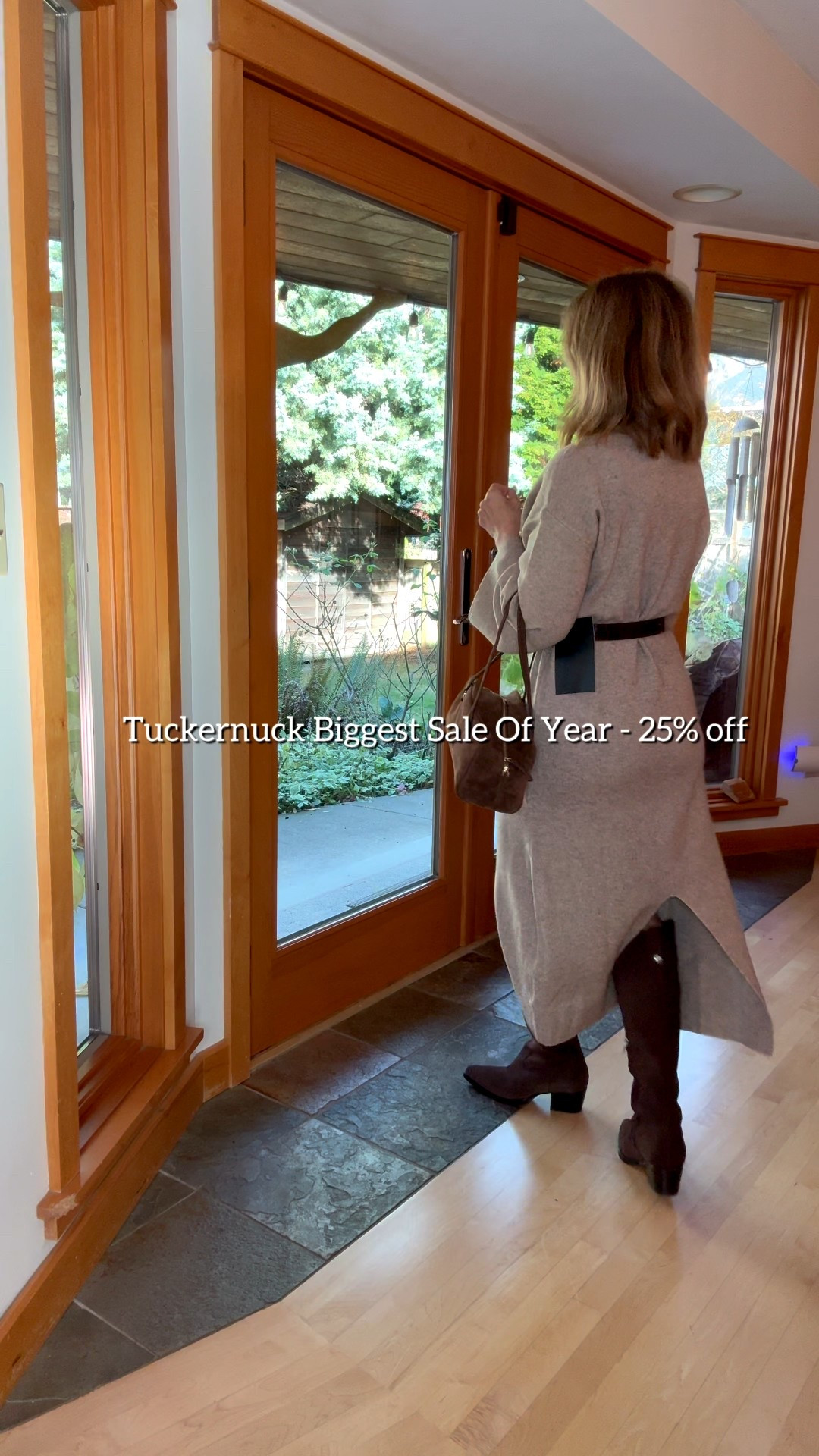 Tuckernuck’s biggest Sale of the year.  25% off almost everything. Use code: SHOWTIME

Knit dress- tts, wearing an Xs
Green dress/ tts. Lovely. Wearing an Xs. 
Burgundy dress - tts and is roomy. Wearing an Xs. 
Corduroy dress fits tts, wearing an Xs. 