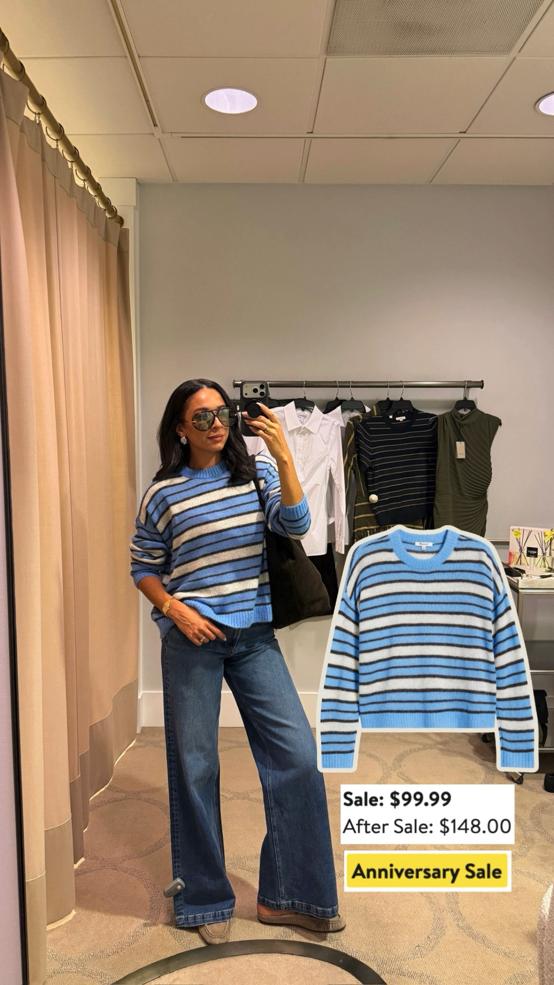 30% OFF & still in stock 🍁🍂 Wearing size S striped sweater (fits oversized and under $100), jeans fit tts 

fall outfit, fall fashion, nsale, nordstrom sale, nordstrom anniversary sale, nordstrom sale outfit, sale outfit, fall shoes, mom outfit, postpartum outfit, casual outfit, casual chic outfit, pistola jeans, designer jeans

#LTKSaleAlert #LTKSeasonal