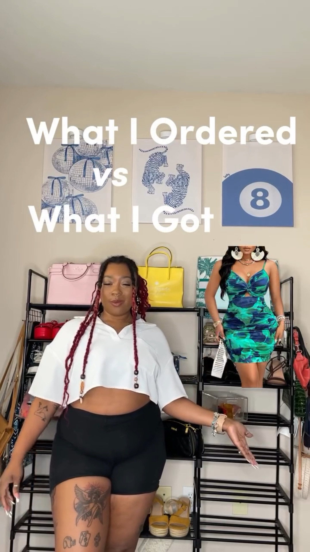 What I ordered vs What I Got @sheinofficial 
Size: 0XL
Was this worth it? 👇🏾

#shein #whatigot #ootd #ootdfashion #fashionista

#LTKgrwm #LTKootd #LTKPlusSize