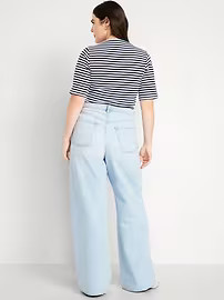 High-Waisted Baggy Wide-Leg Jeans | Old Navy | Old Navy (US)
