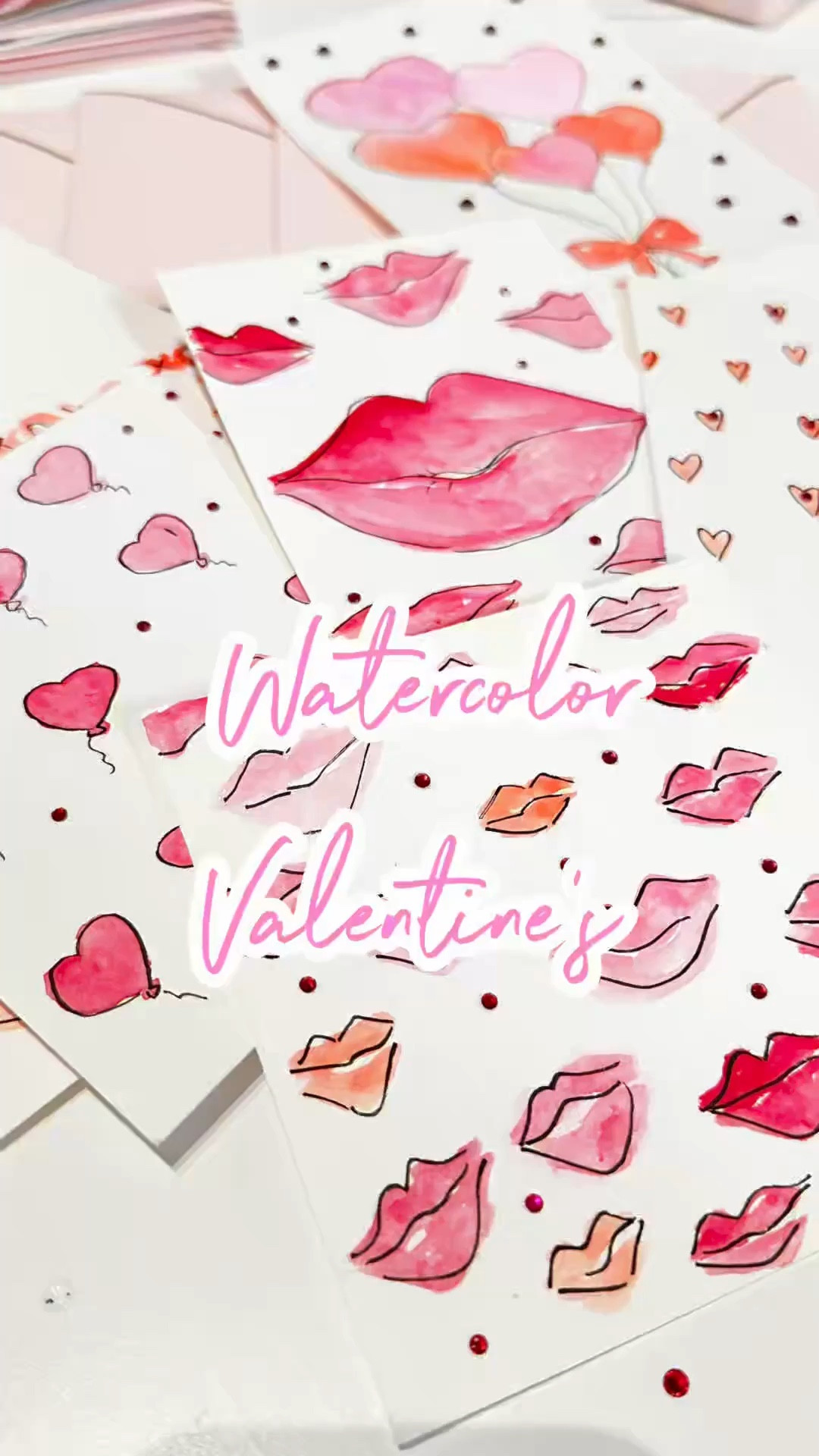 Call me old fashion but cards, snail mail and handmade snippets of love are the best 💌 There’s nothing like a pretty envelope in the mail which mostly turns out to be bills and coupons for power washing I don’t need. 😂Just cut up some watercolor paper scraps and did some doodles and made everything from things I already had ❤️ I was looking at cards the other day and just cannot justify paying $8!! For a card unless it’s truly a masterpiece. I linked some supplies in my bio if you are feeling crafty 😚

#watercolor #valentinesdaycard #handmadecards #valentinesdaycrafts #diyvalentines

#LTKStyleTip #LTKWatchNow #LTKSeasonal