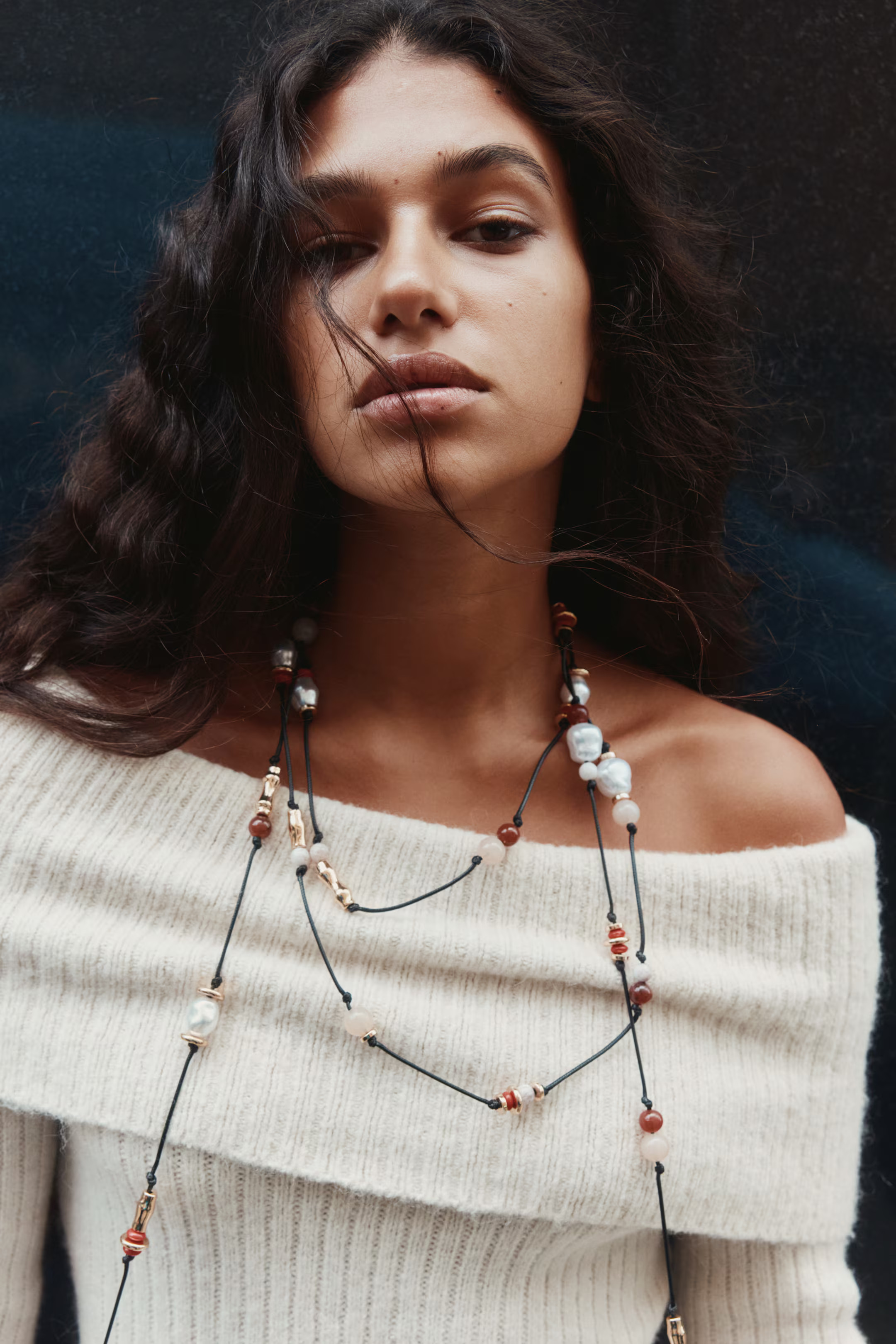 Rib-Knit Off-the-Shoulder Dress | H&M (US + CA)