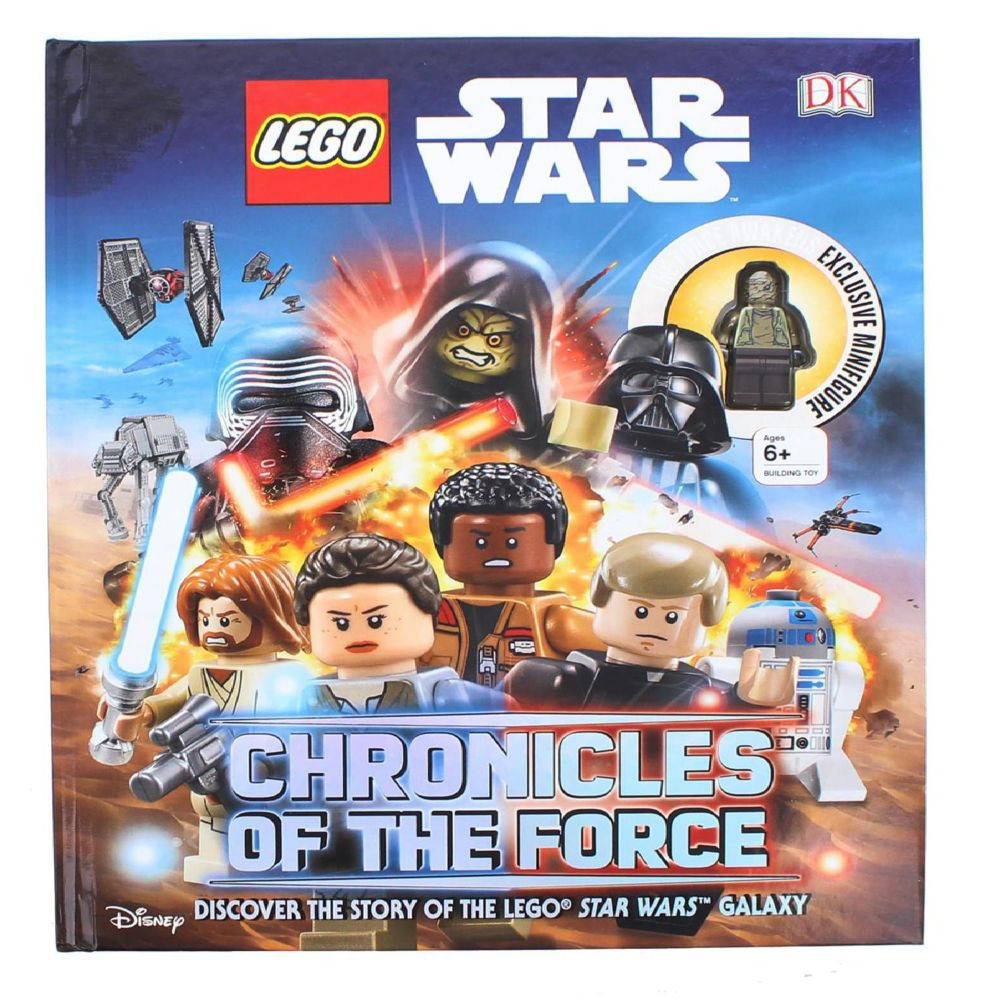 LEGO Star Wars Chronicles of the Force Hardcover Book Blue | Oriental Trading Company