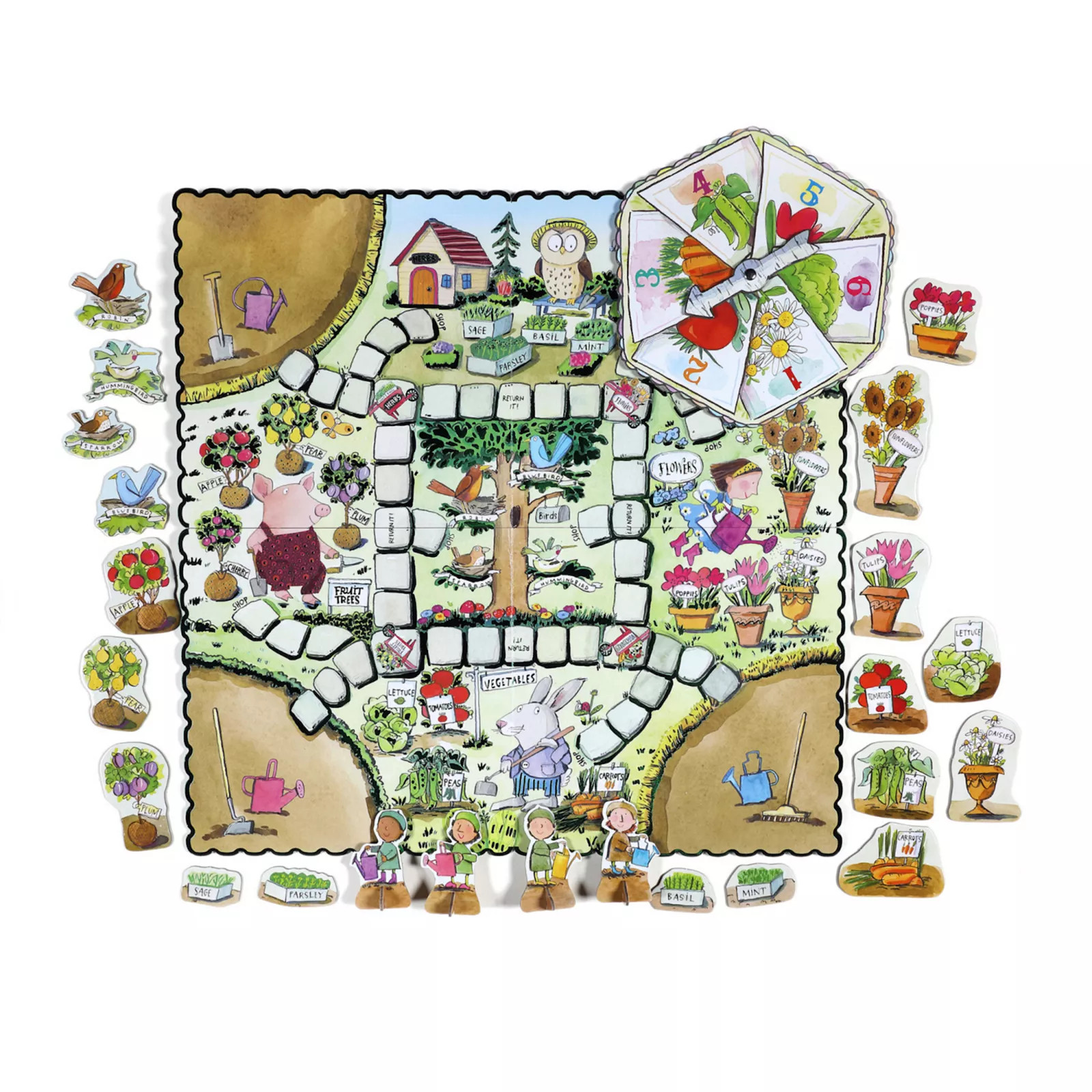 eeboo Gathering a Garden Board Game, Multi | Kohl's
