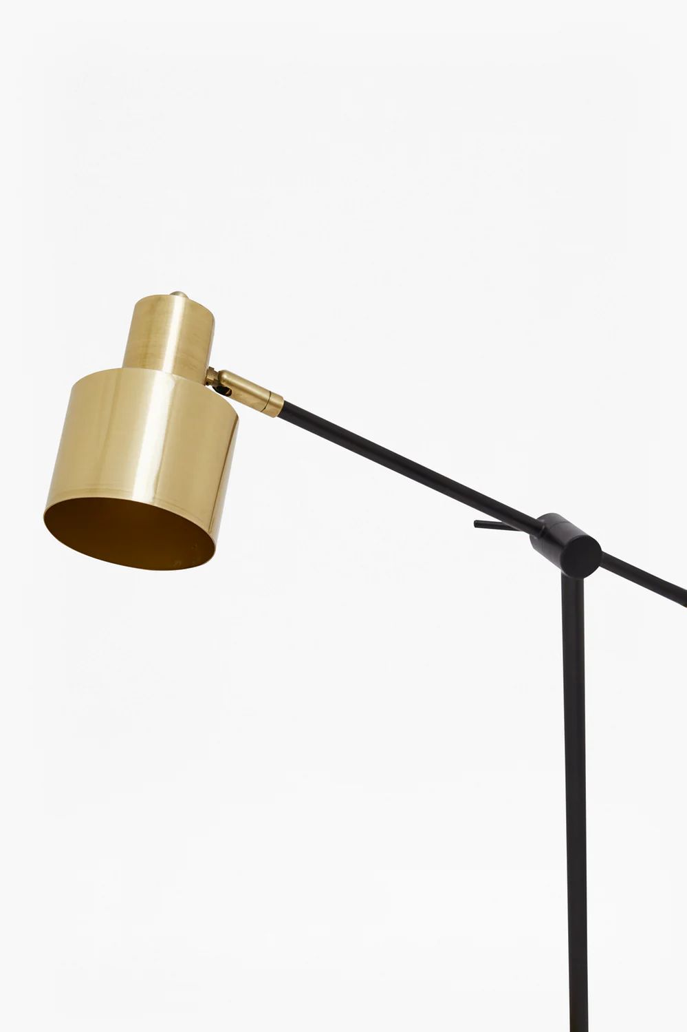 Brass and Matte Black Table Lamp | French Connection (UK)