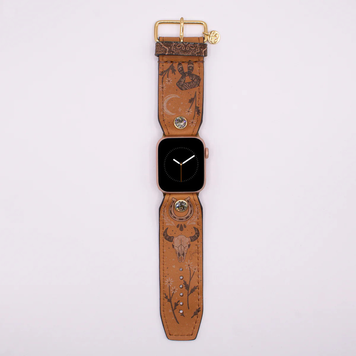 Limited Edition - Rustic Boho on Tan Veg Watchband | Sparkl