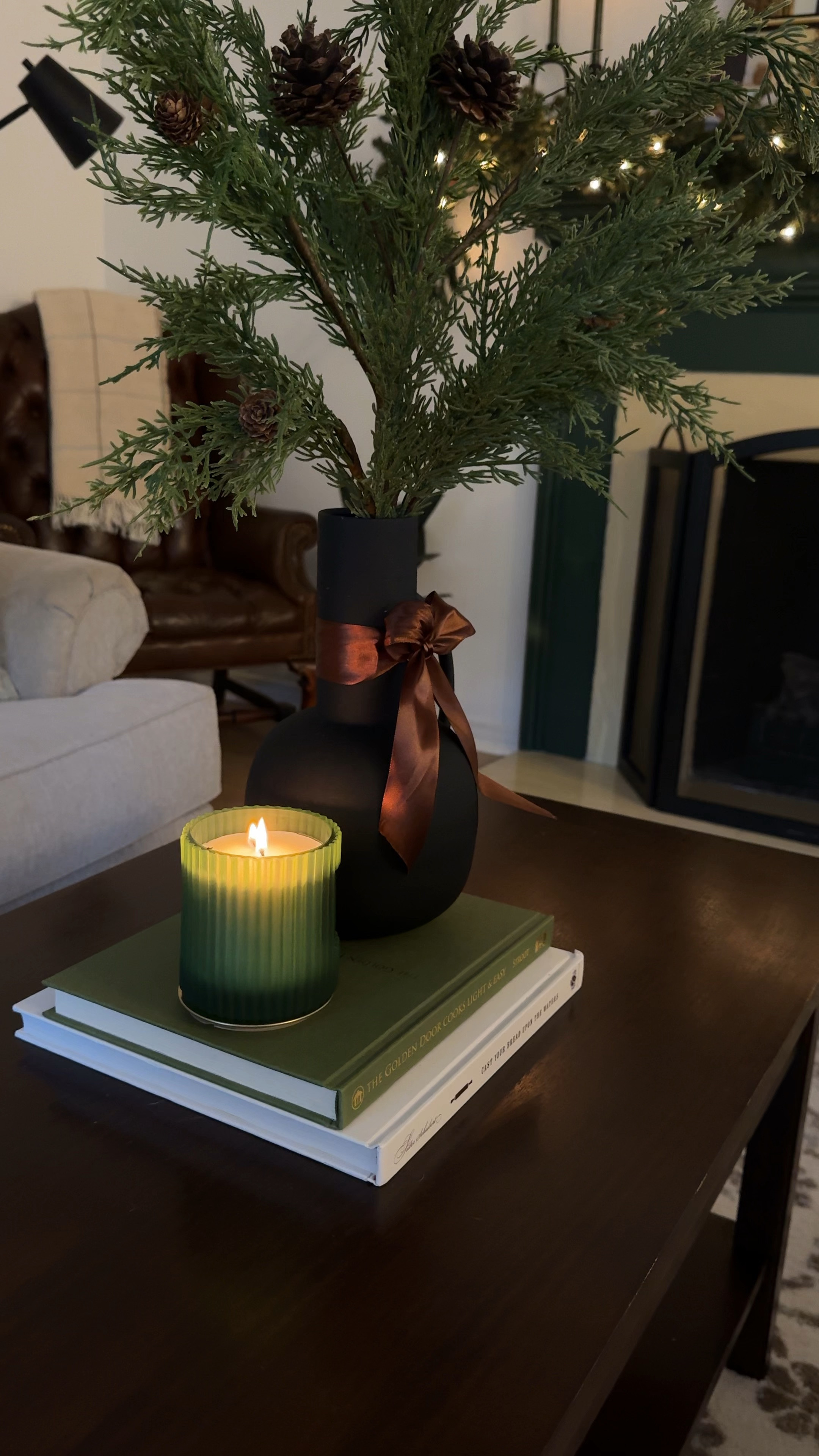 Formal Living Room Christmas Decor 🕯️ 

#LTKChristmas 

#LTKSeasonal #LTKHome #LTKHoliday