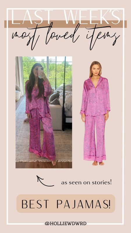 Love these pajamas! 

#LTKfindsunder100 #LTKstyletip