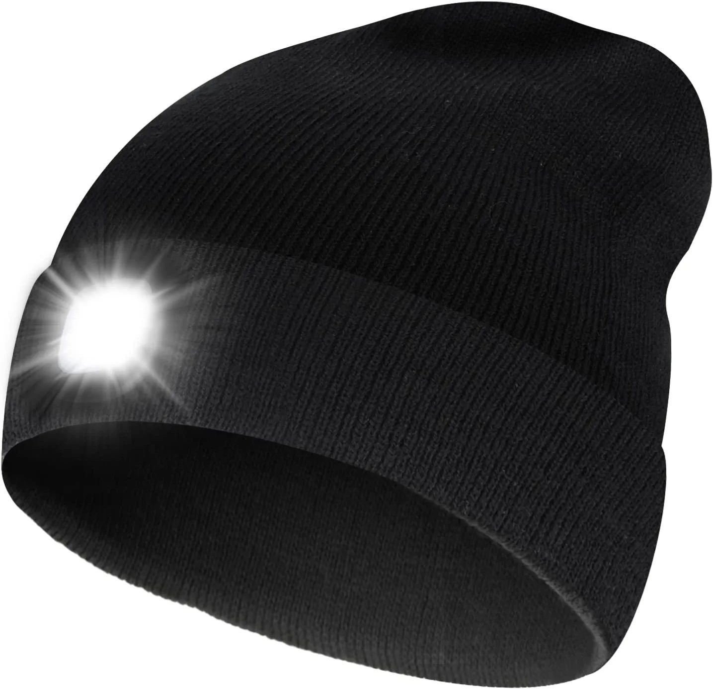 VIBELITE Stocking Stuffers Gifts for Men Gifts for Christmas, LED Beanie Hat with Light, USB Rech... | Amazon (US)