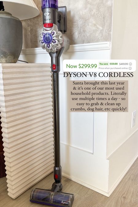 Dyson cordless vacuum on major sale- we use this multiple times a day! Highly highly recommend! 

#LTKsalealert #LTKhome #LTKfamily