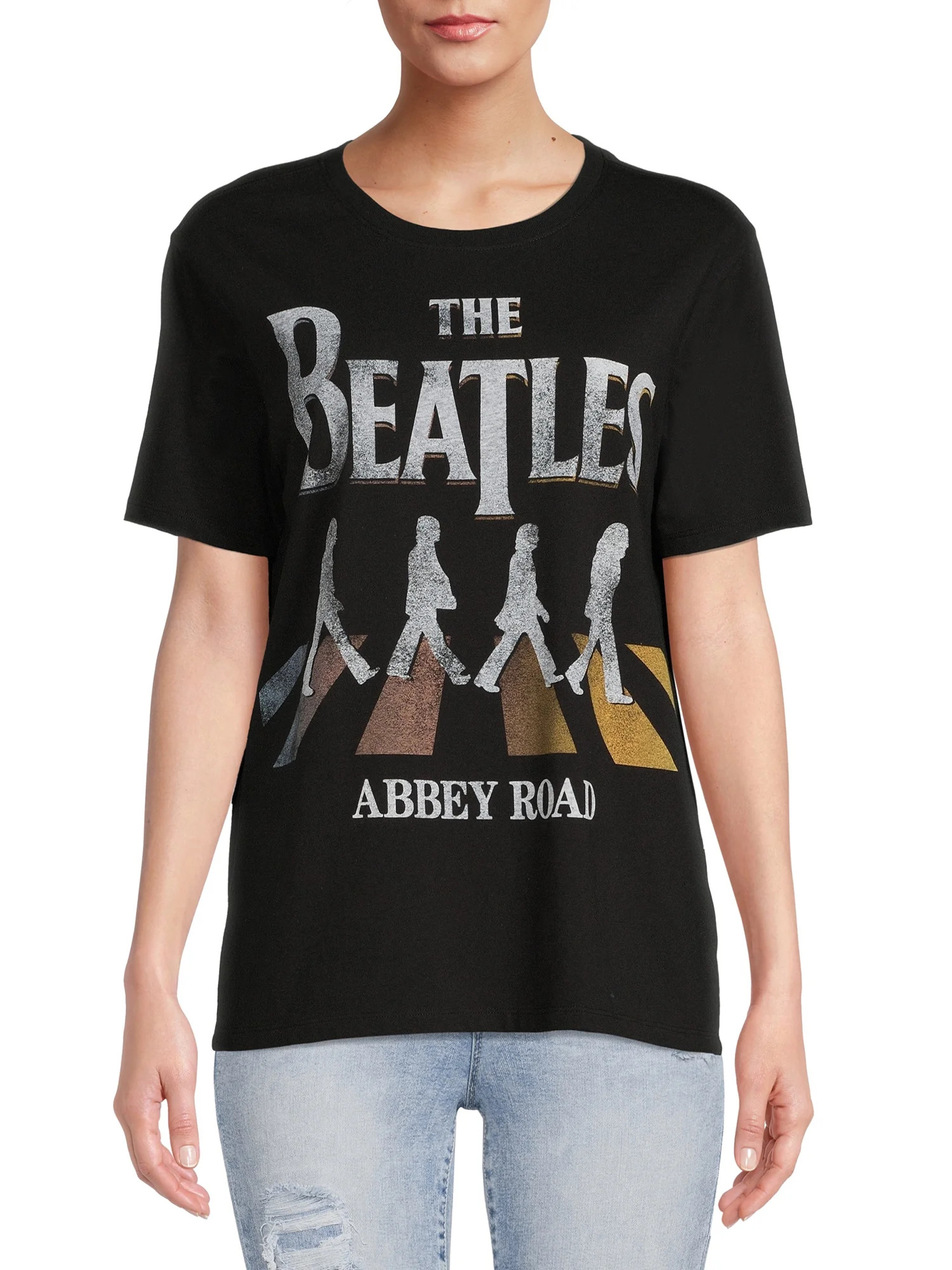 Time And Tru Women's Graphic Tee with Short Sleeves - Walmart.com | Walmart (US)