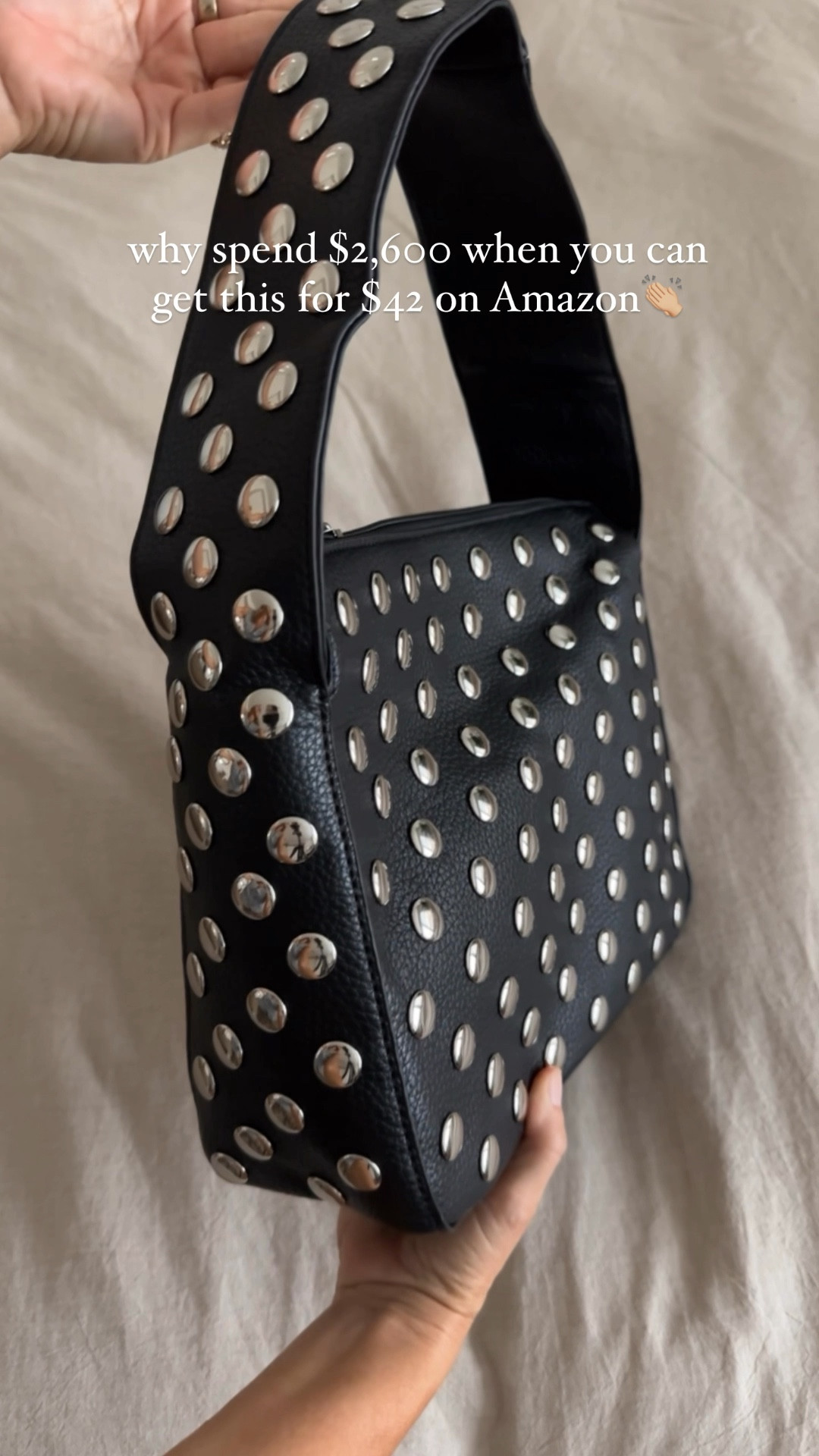 I love a good look alike! This bag is so chic!

#LTKFindsUnder50 #LTKGiftGuide #LTKStyleTip