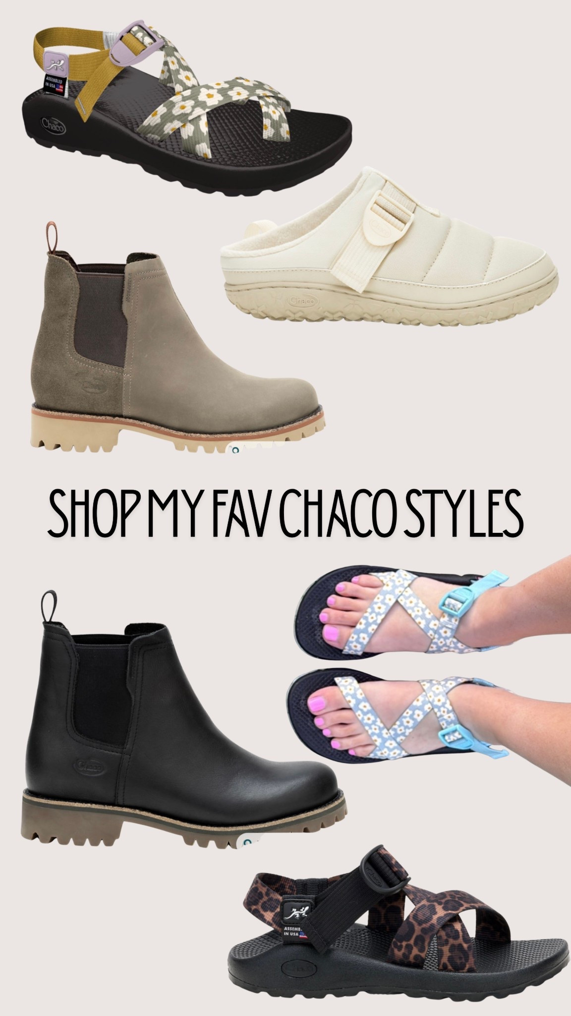 The custom sandals will always be my favorite, but I am LOVING these leather booties & clogs for the colder months! 😍❄️