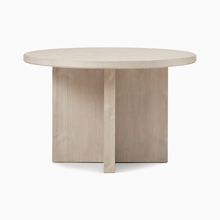 Santa Rosa Round Dining Table (48") | West Elm (US)