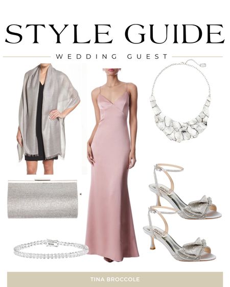 Wedding Guest Dress - Wedding Guest Outfit - Spring wedding outfit - silver accessories - pink dress - spring wedding guest dress 

#LTKwedding #LTKstyletip #LTKshoecrush