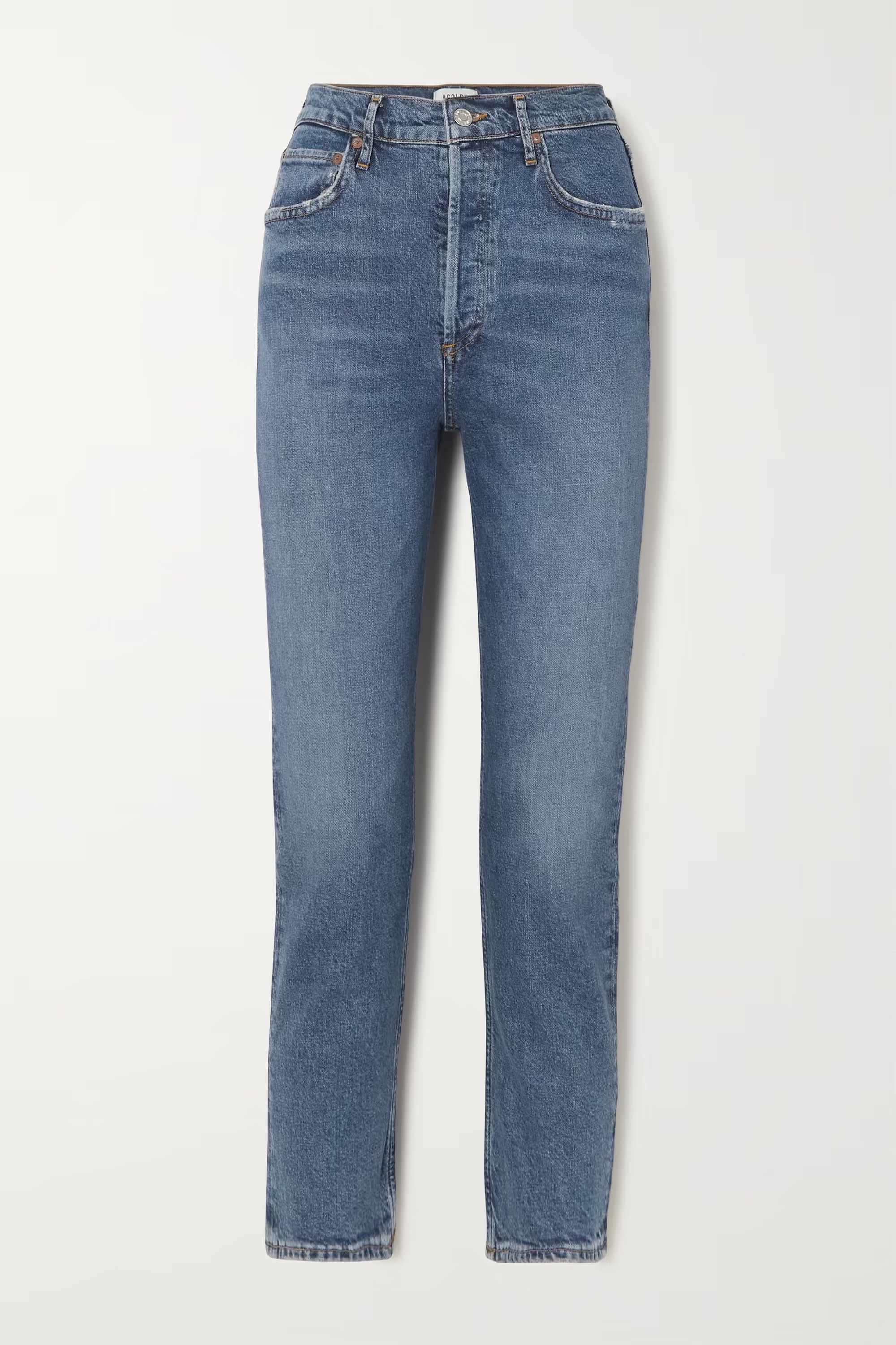 Riley cropped high-rise straight-leg jeans | NET-A-PORTER (US)