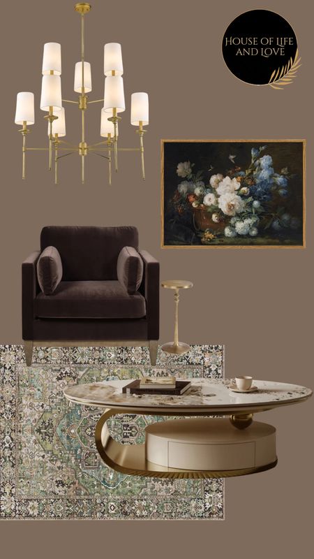 Accent chair, chandelier, rug, artwork, wall art, coffee table, cocktail table

#LTKStyleTip #LTKHome #LTKBeauty