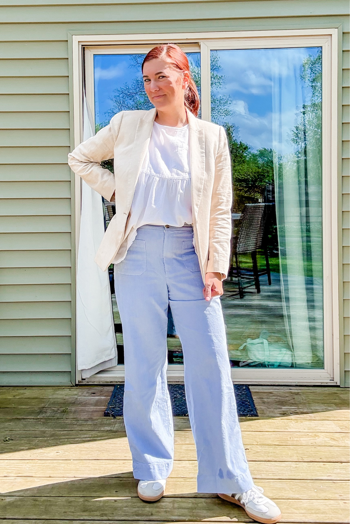 All business Monday 🤣 Jcrew factory is my fav 

#LTKgrwm #LTKMidsize #LTKootd