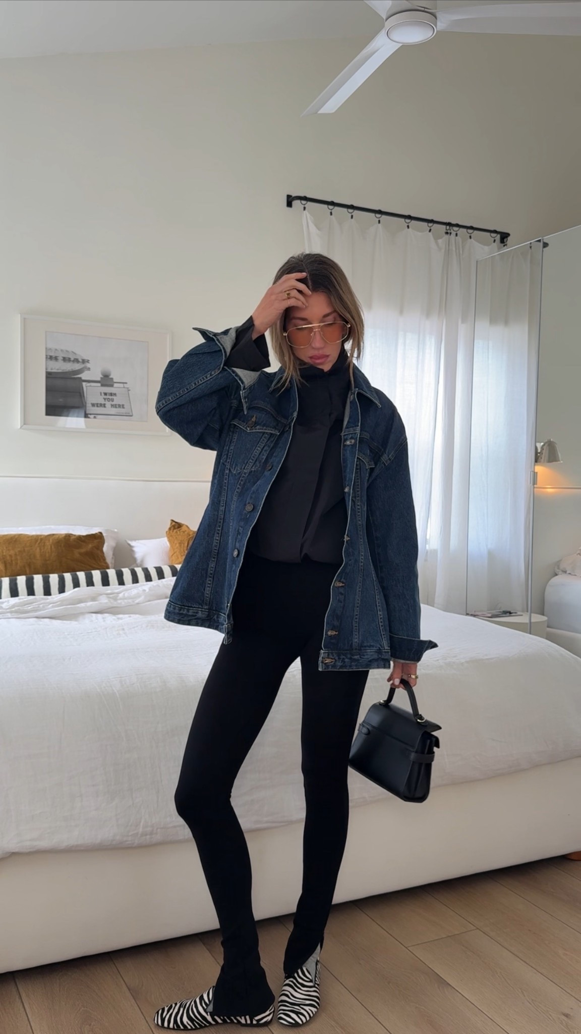 Denim Jacket - S
Black jacket - S
Leggings - XS

#LTKmomlife #LTKgrwm #LTKootd