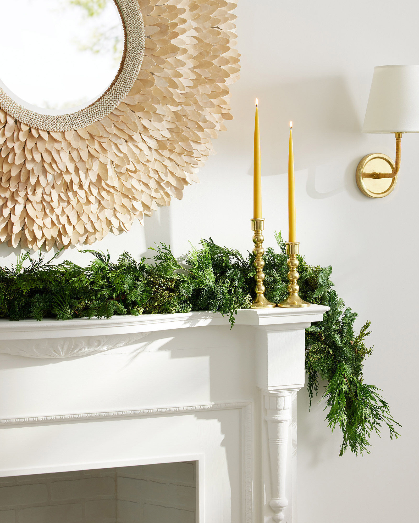 Mixed Evergreen Garland | Serena and Lily
