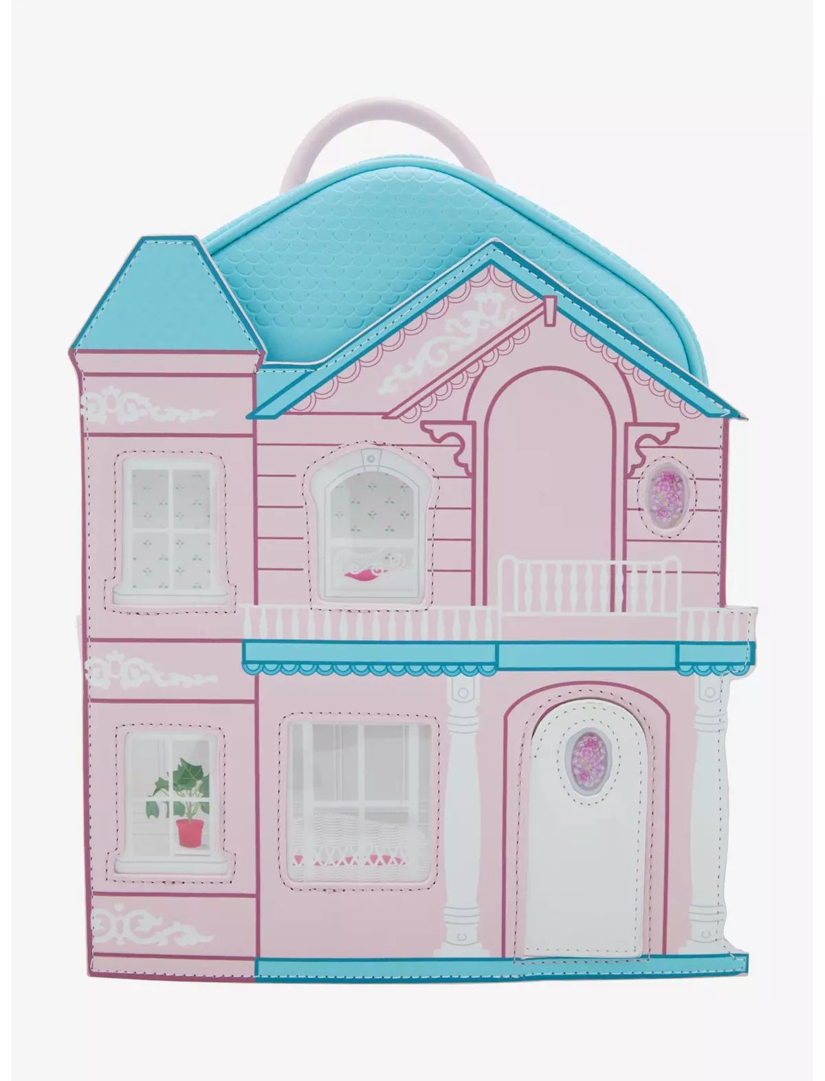 Her Universe Barbie Dreamhouse Mini Backpack | Hot Topic