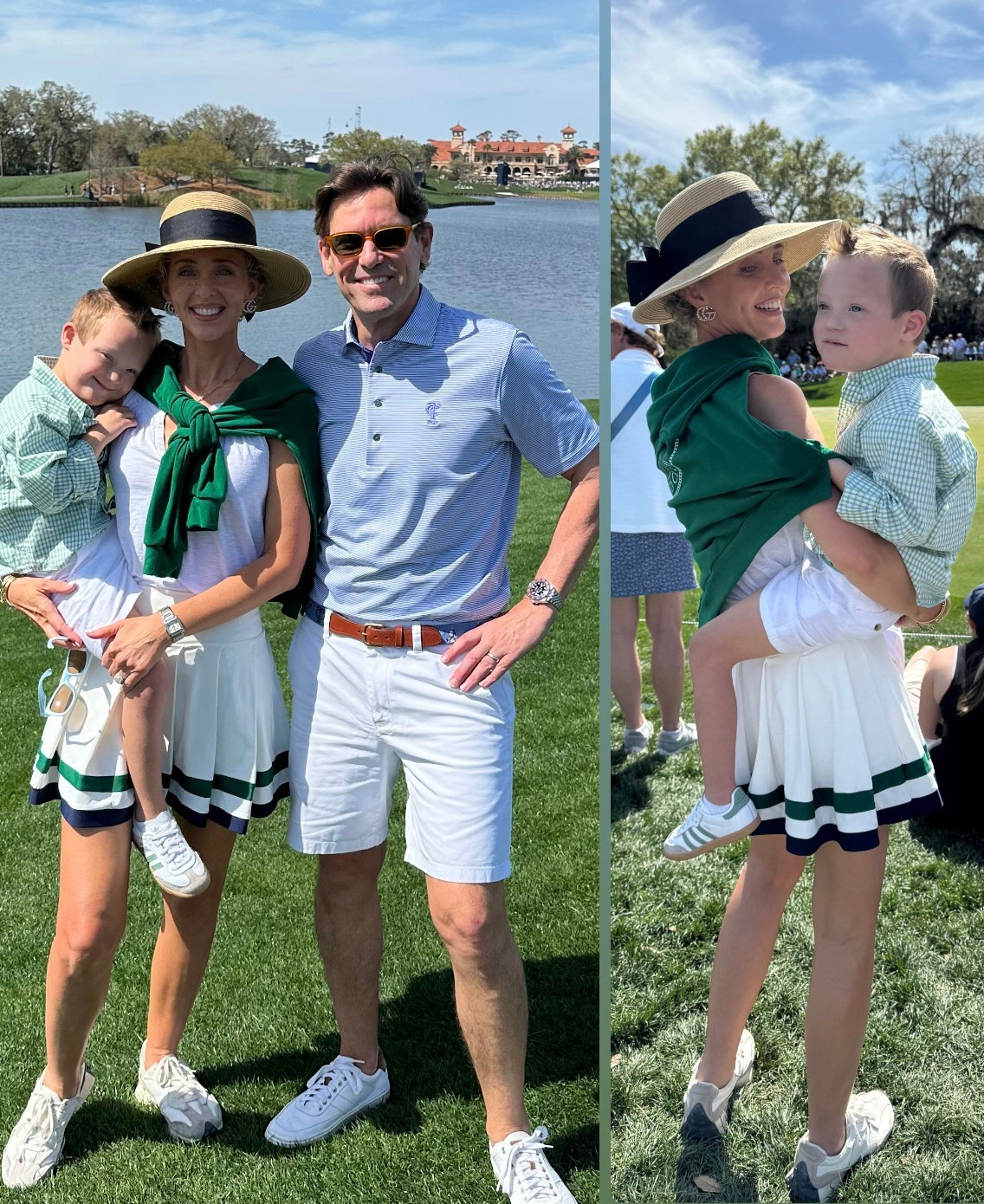 Who’s going to the Masters? ⛳️

I wore this a couple weeks ago to the TPC and received so many compliments! This tennis skirt by Henry Duvall is one of my favorite things to throw on - it’s just so easy and comfortable. I actually had a completely different outfit planned, but switch it up last min and I’m so glad I did. The compliments kept coming all day! One lady ran me down to ask who made it, and an older gentleman told me I was the classiest thing he had seen all day. 💚

#ltkgolf #ltkkids #masters #pga #golf #tennis

#LTKOver40 #LTKStyleTip #LTKActive