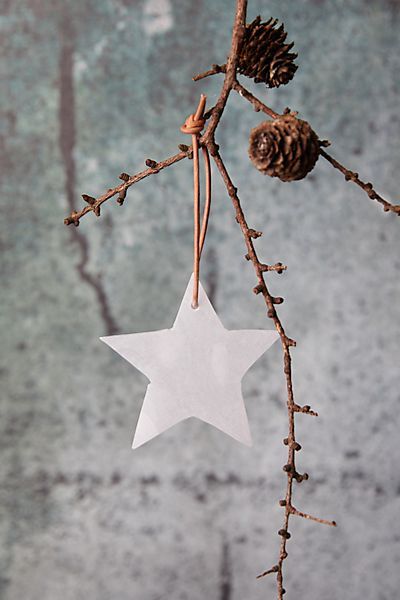 Star Marble Ornament | Anthropologie (US)