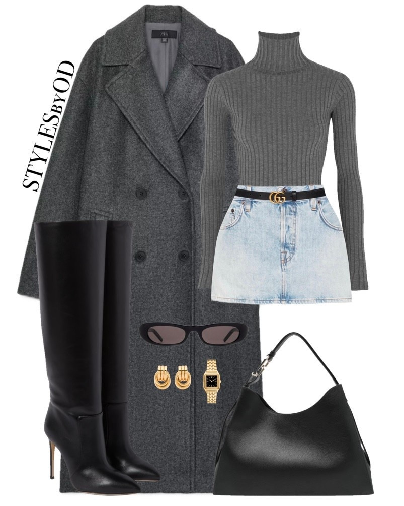 Minimal & stylish office outfit👩🏽‍💻🖤

#workwear #casual #dailyoutfitinspo #outfitideas
Work wear outfit inspo, winter capsule wardrobe, long wool coat, black knee high boots, grey turtleneck longsleevee

#LTKSaleAlert #LTKSeasonal #LTKWorkwear
