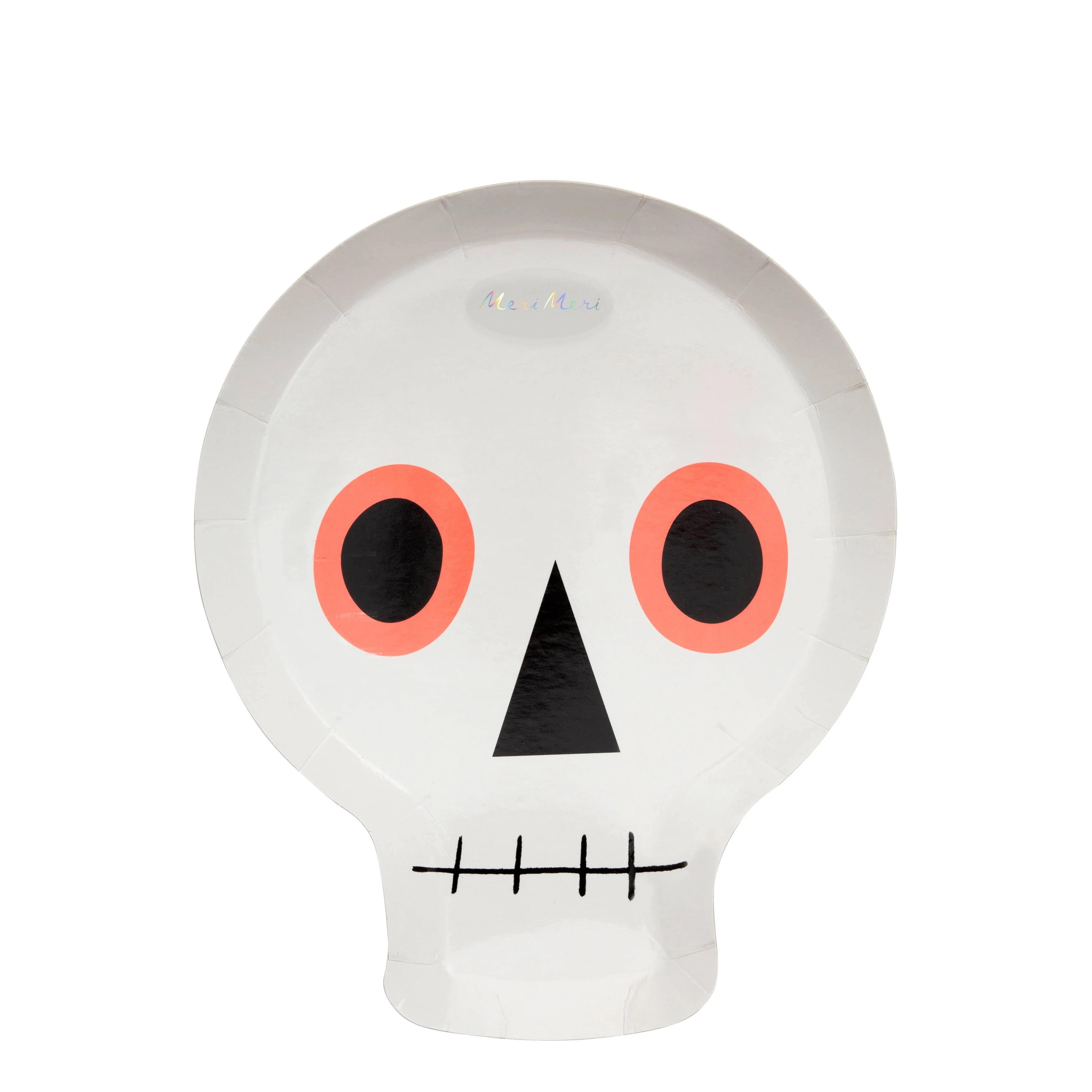 Meri Meri Neon Skull Plate, 12ct | Walmart (US)