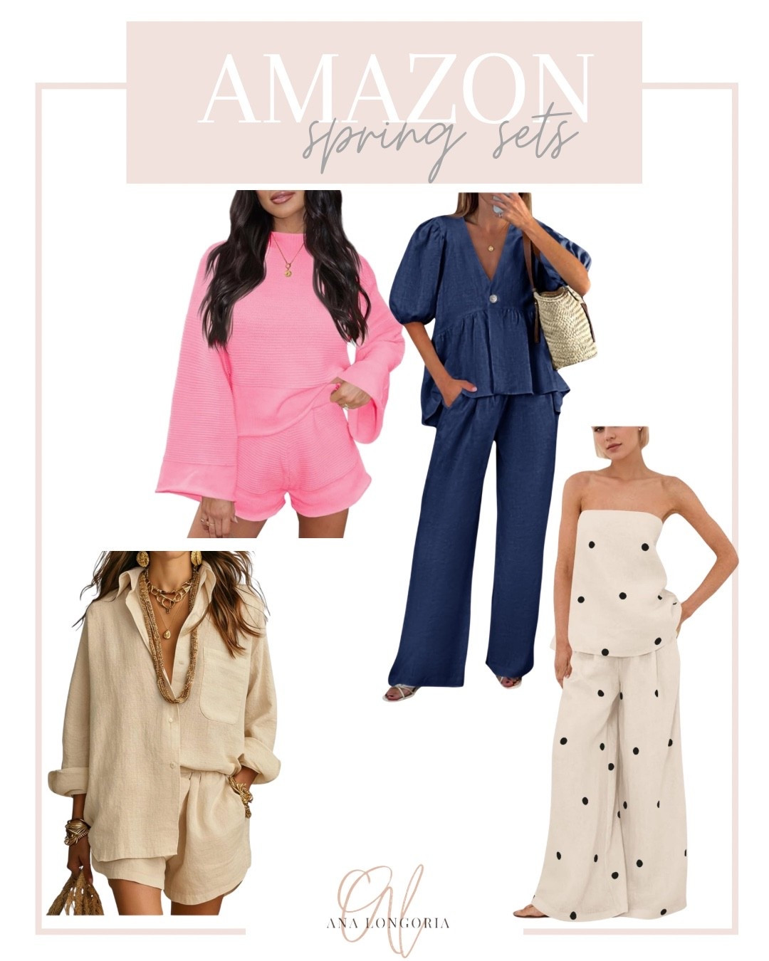 Spring outfits
Spring sets from Amazon 

#LTKmomlife #LTKootd #LTKTravel