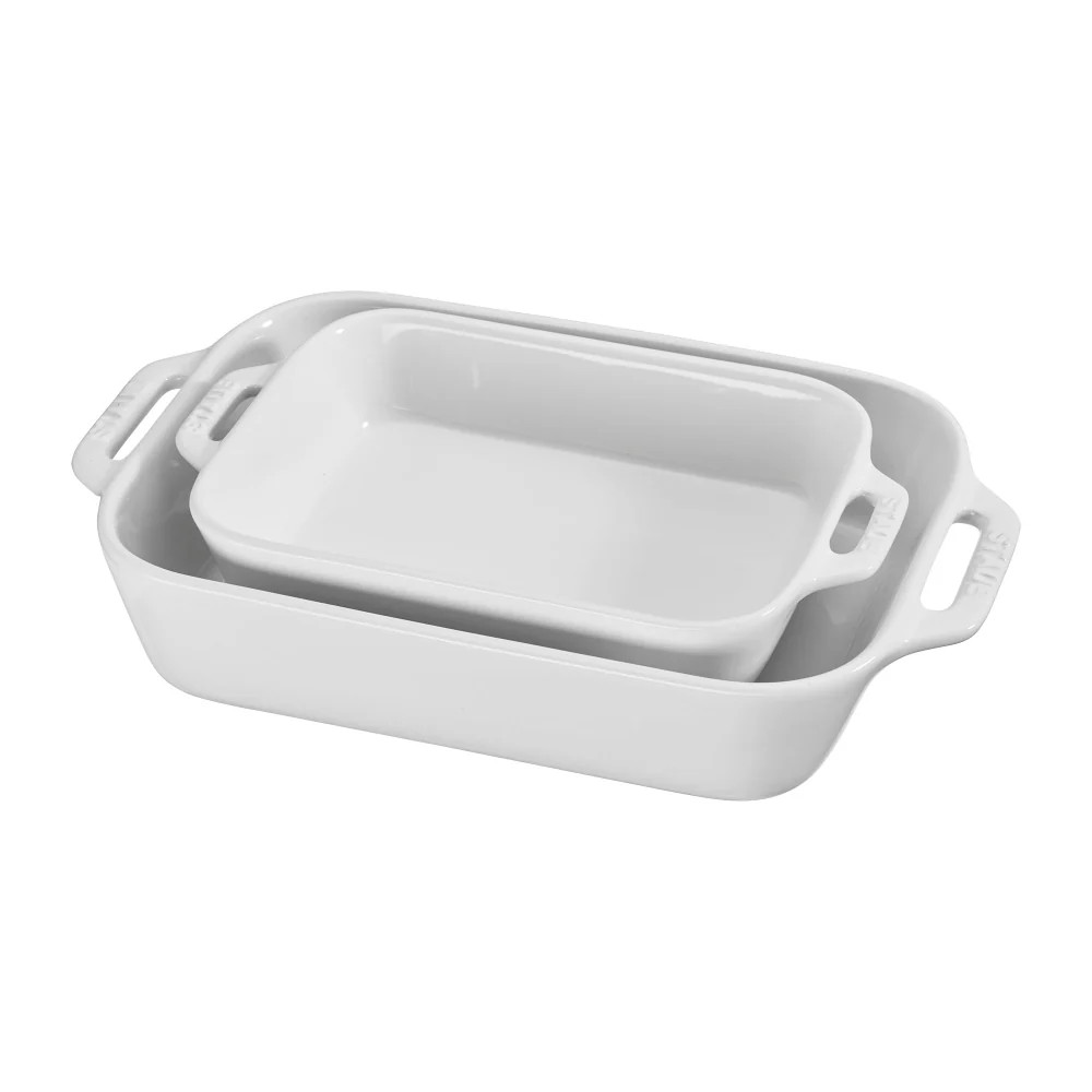 Home
	  
		
	  
	    /
	    Staub 2-Piece Rectangular Baking Dish Set | Sabavi Home
