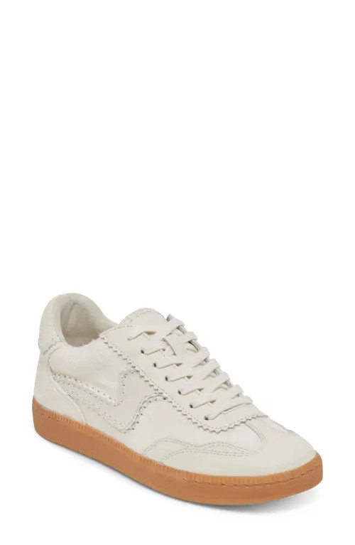 Dolce Vita Notice Stitch Genuine Calf Hair Sneaker in Ivory Calf Hair at Nordstrom, Size 9.5 | Nordstrom
