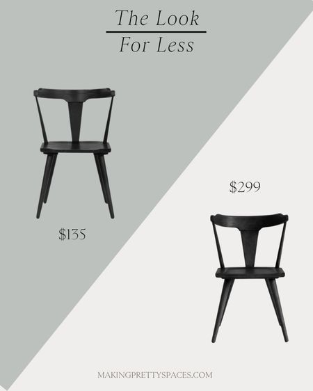 Shop this look for less! 
Black dining room chairs, Pottery Barn, Walmart, dupe, look for less, Westan Dining Chair, Poly & Bark Enzo Dining Chair

#LTKfamily #LTKhome #LTKsalealert
