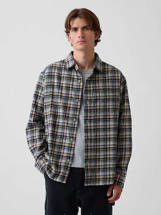 Relaxed Flannel Shirt | Gap (US)