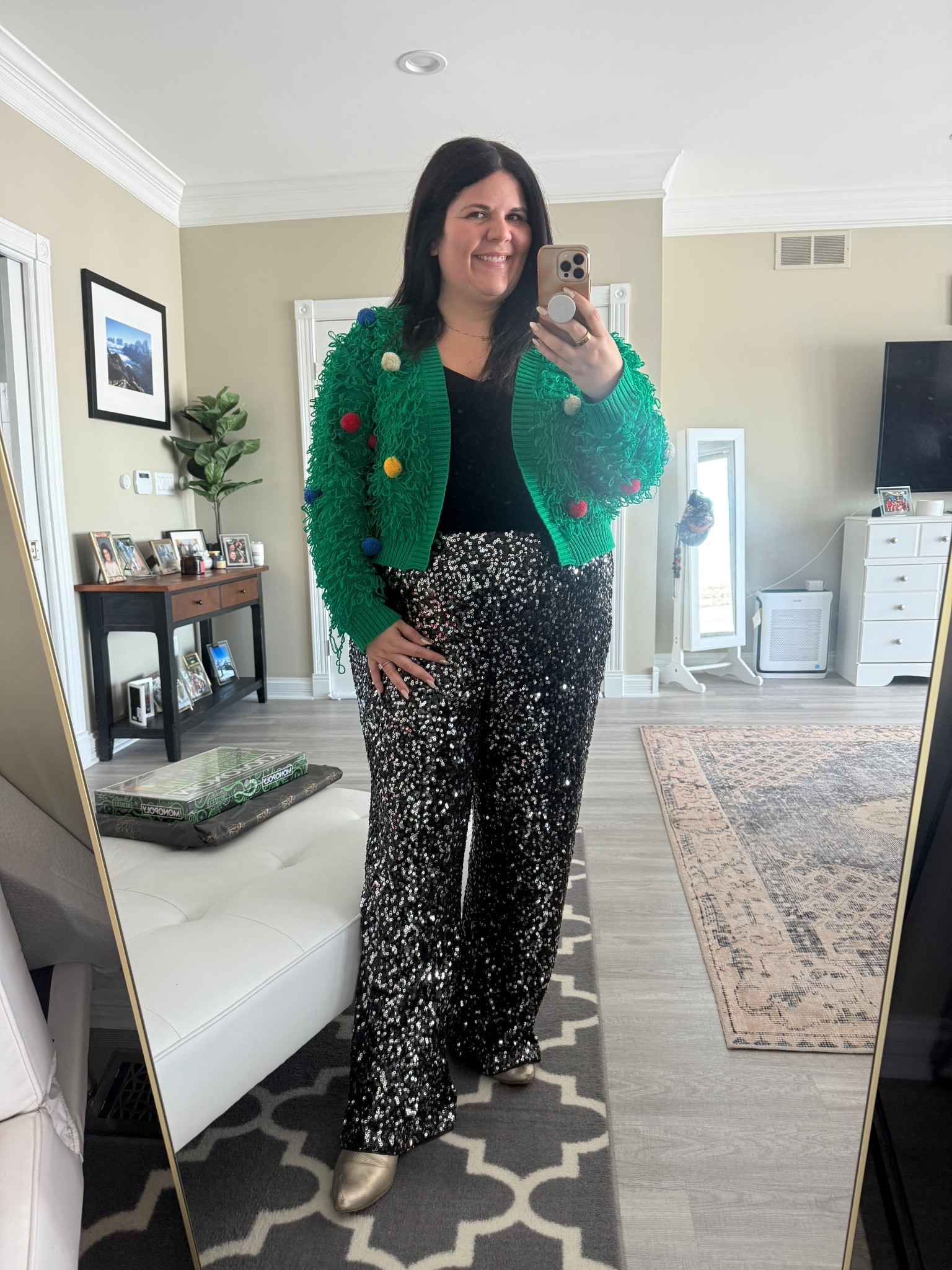 Another fun and festive holiday party outfit! 

#LTKMidsize #LTKFindsUnder50 #LTKHoliday