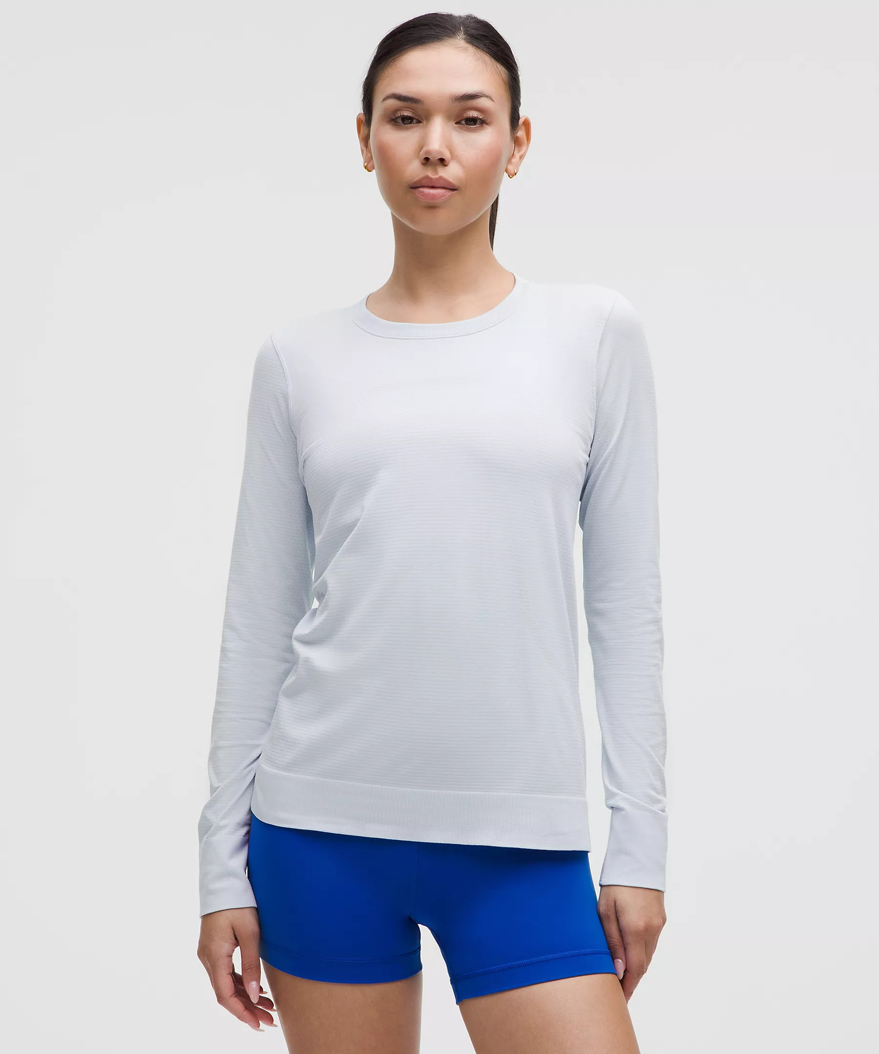 Swiftly Relaxed Long-Sleeve Shirt *Hip Length | Women's Long Sleeve Shirts | lululemon | Lululemon (US)