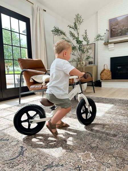 Toddler ultra light 12” balance bike from Amazon - the neutral colors are so cute!  

#LTKkids #LTKfindsunder50
