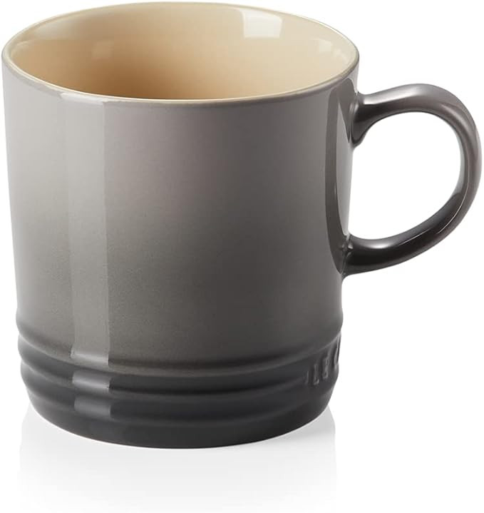 Le Creuset Stoneware Coffee Mug, 350 ml, Flint, 70302354440002 | Amazon (UK)