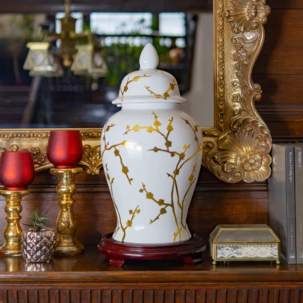 Latoya Handmade Ceramic / Porcelain Ginger Jar | Wayfair North America