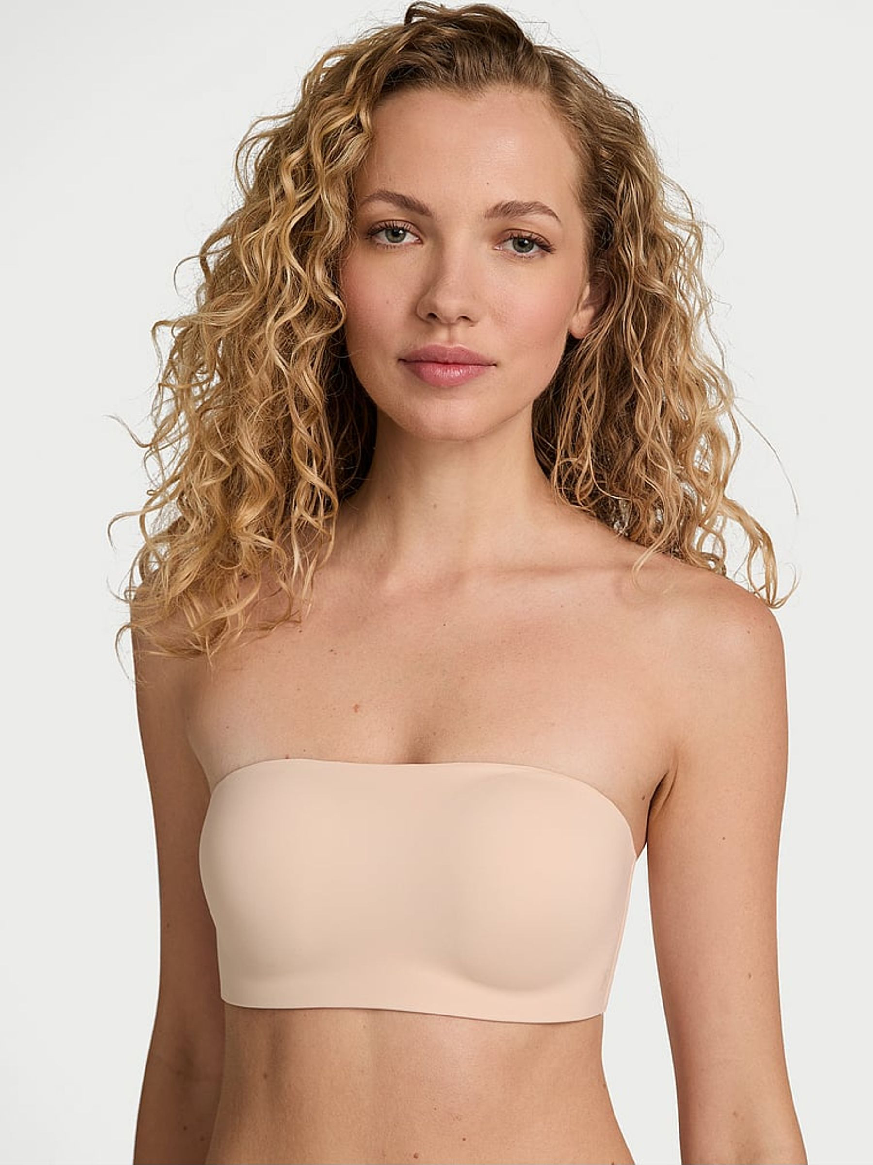Marzipan Nude Non Wired Push Up Strapless Bra | Victoria's Secret UK | Victoria's Secret UK